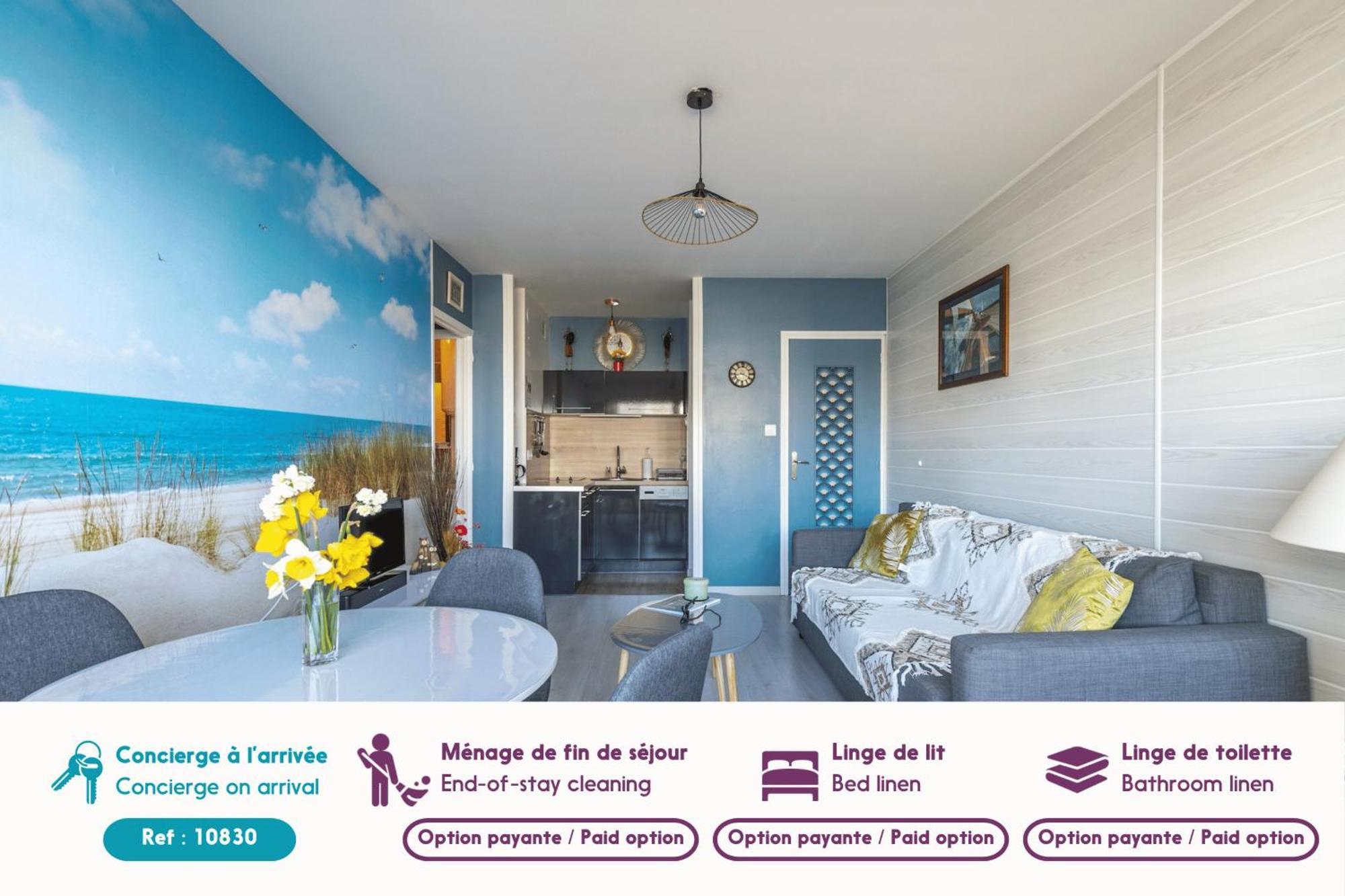 Magnifique Vue Sur L'Ocean- Appartement Pour 2 Plage-des-Demoiselles Kültér fotó